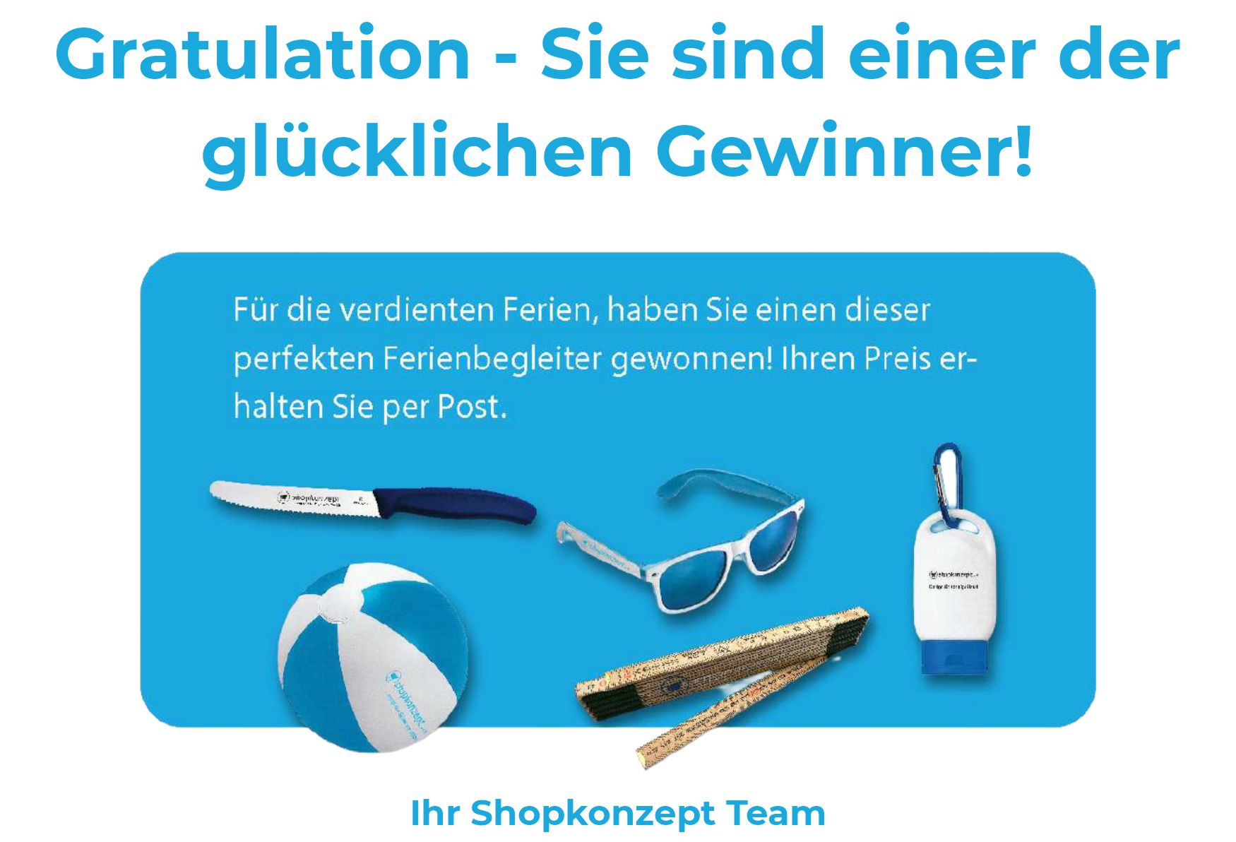 Winner Popup